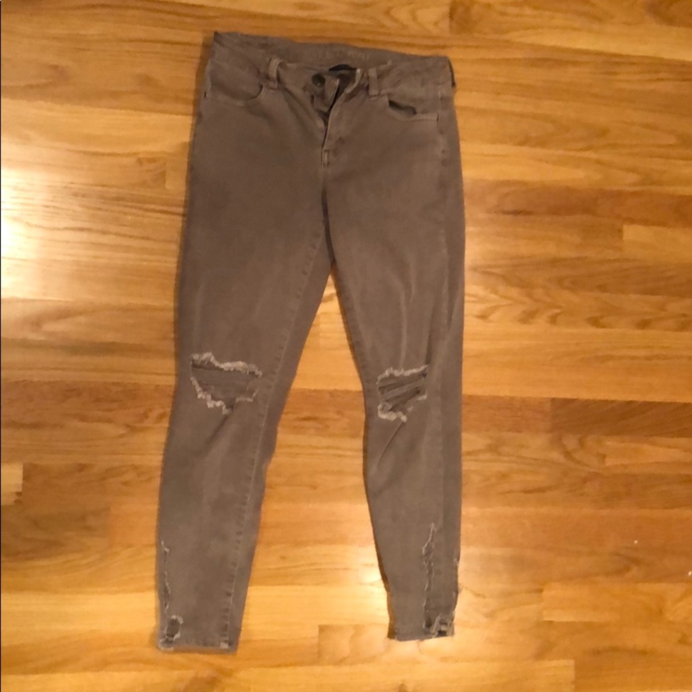 size 10 american eagle jegging